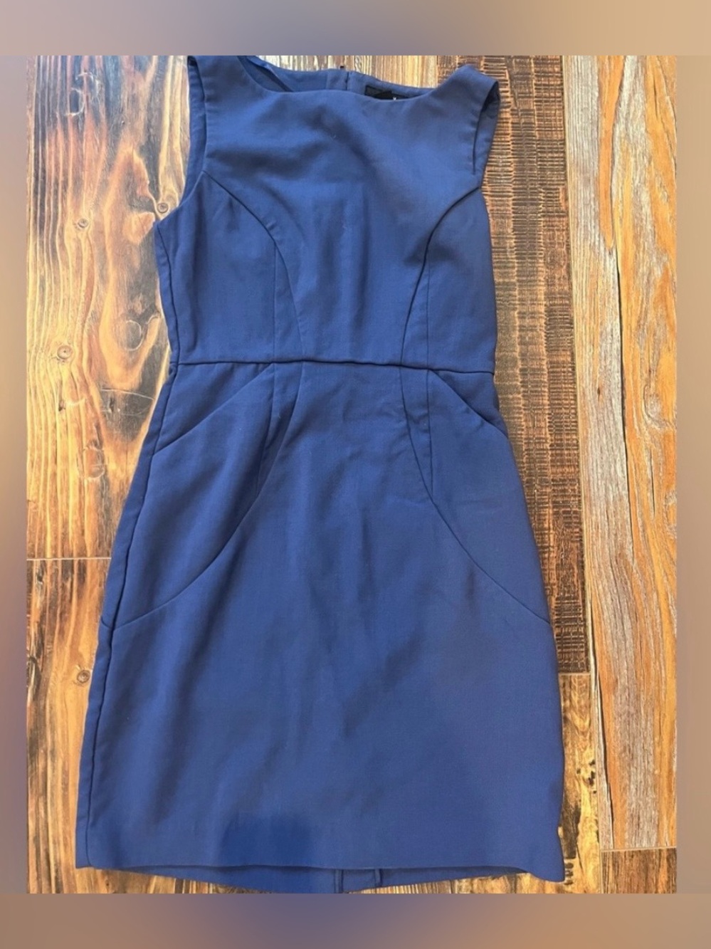H&M Navy Sleeveless blue size 8 Dress